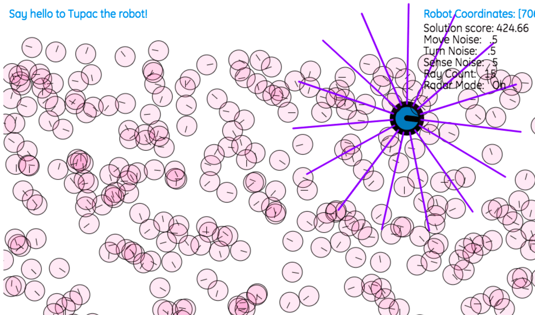 Robotic Localization Visualization